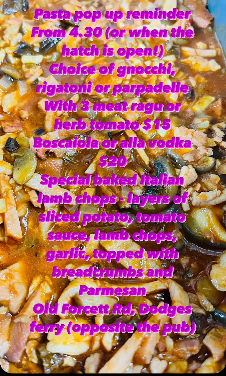 Menu photo 1