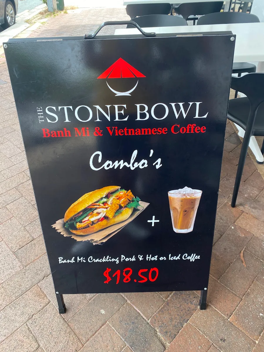 Menu, The Stone Bowl