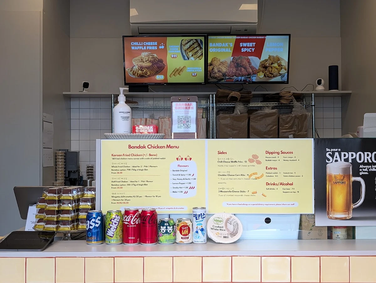 Menu, Bandak Chicken