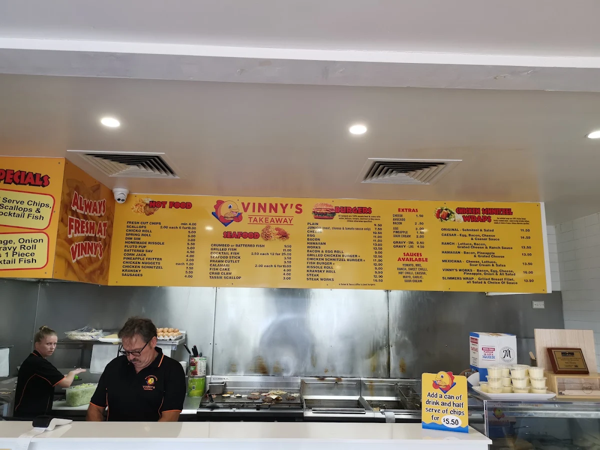 Vibe, Vinny’s Takeaway Georgetown