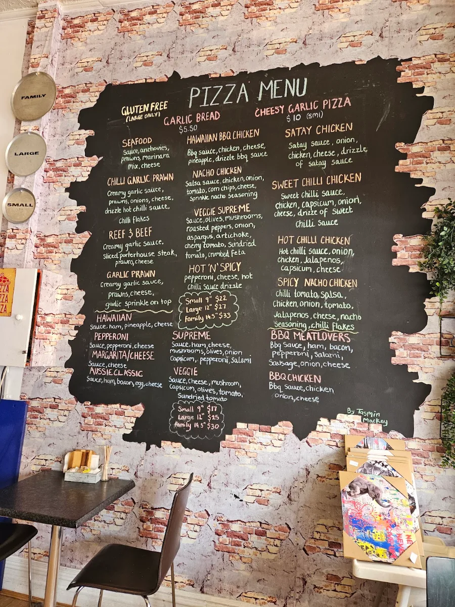 Menu, Settlers Cafe