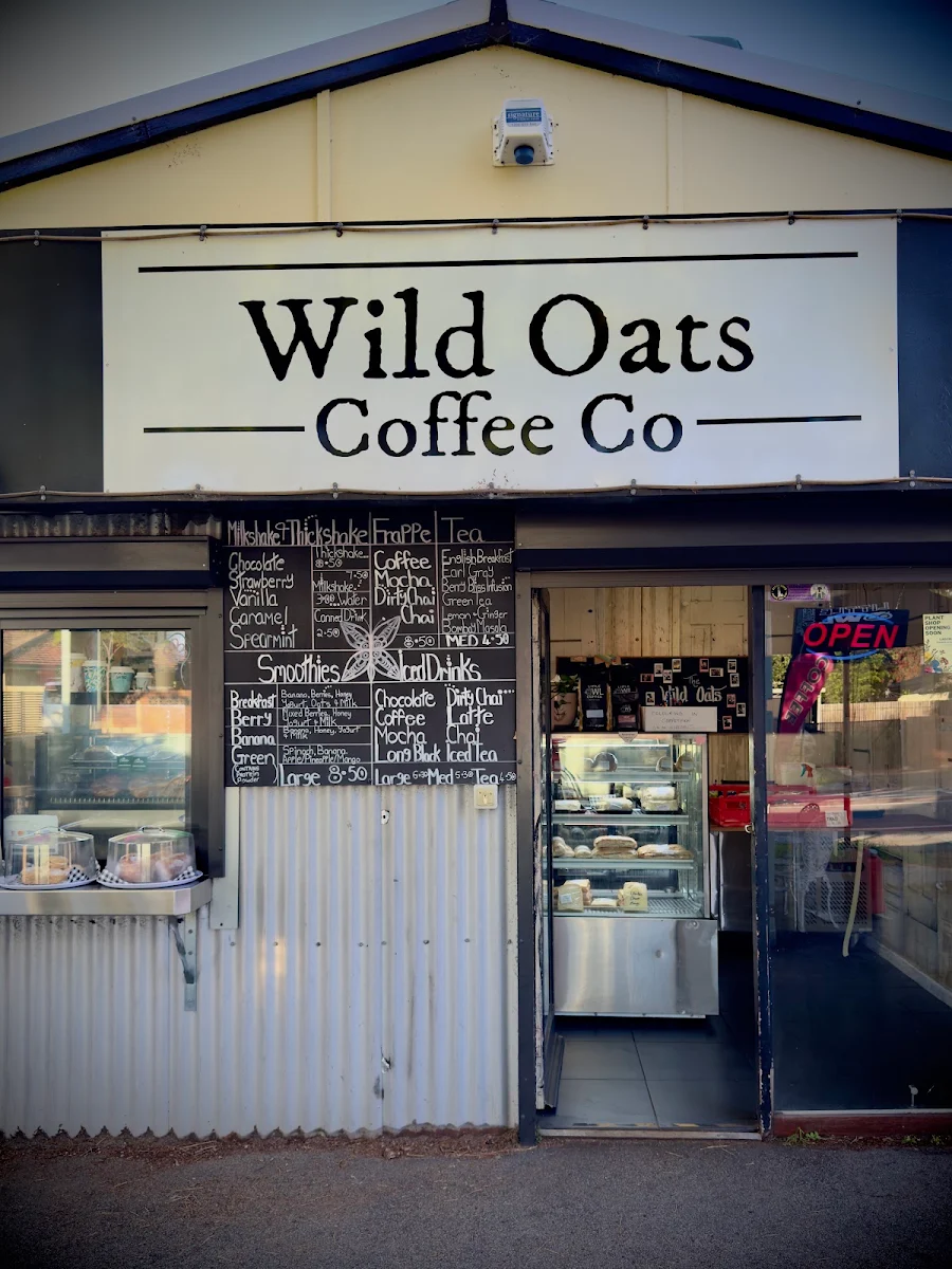 Menu, Wild Oats Coffee Co