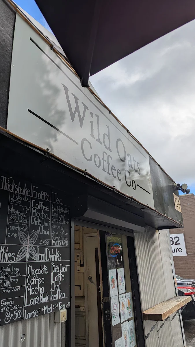 Menu, Wild Oats Coffee Co