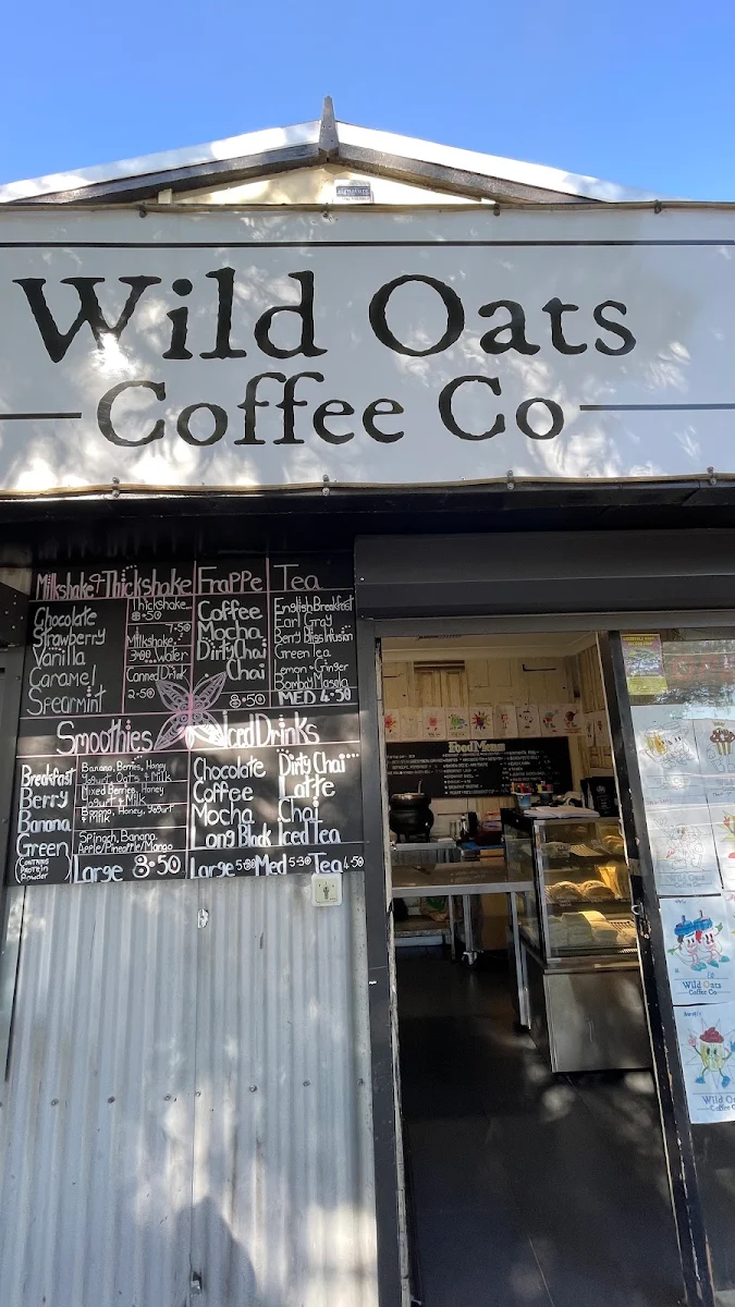 Menu, Wild Oats Coffee Co