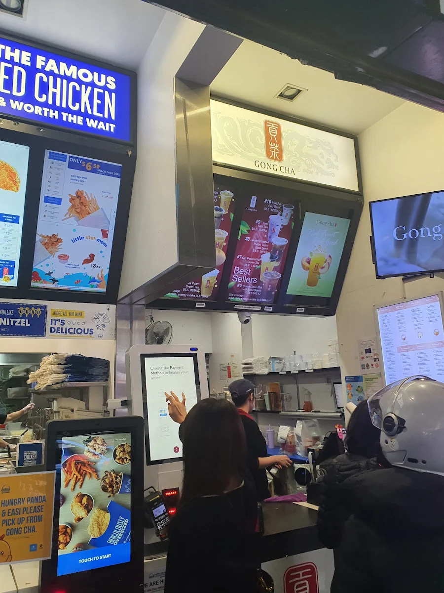 Menu, Gong Cha Elizabeth St