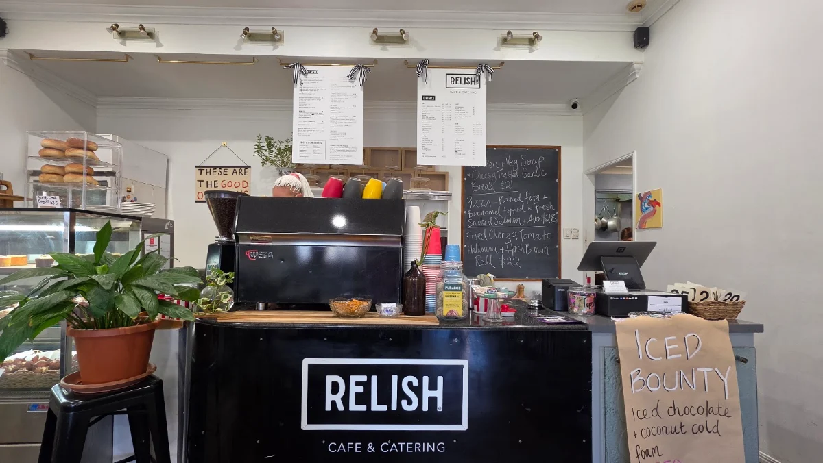 Menu, Relish Cafe & Catering