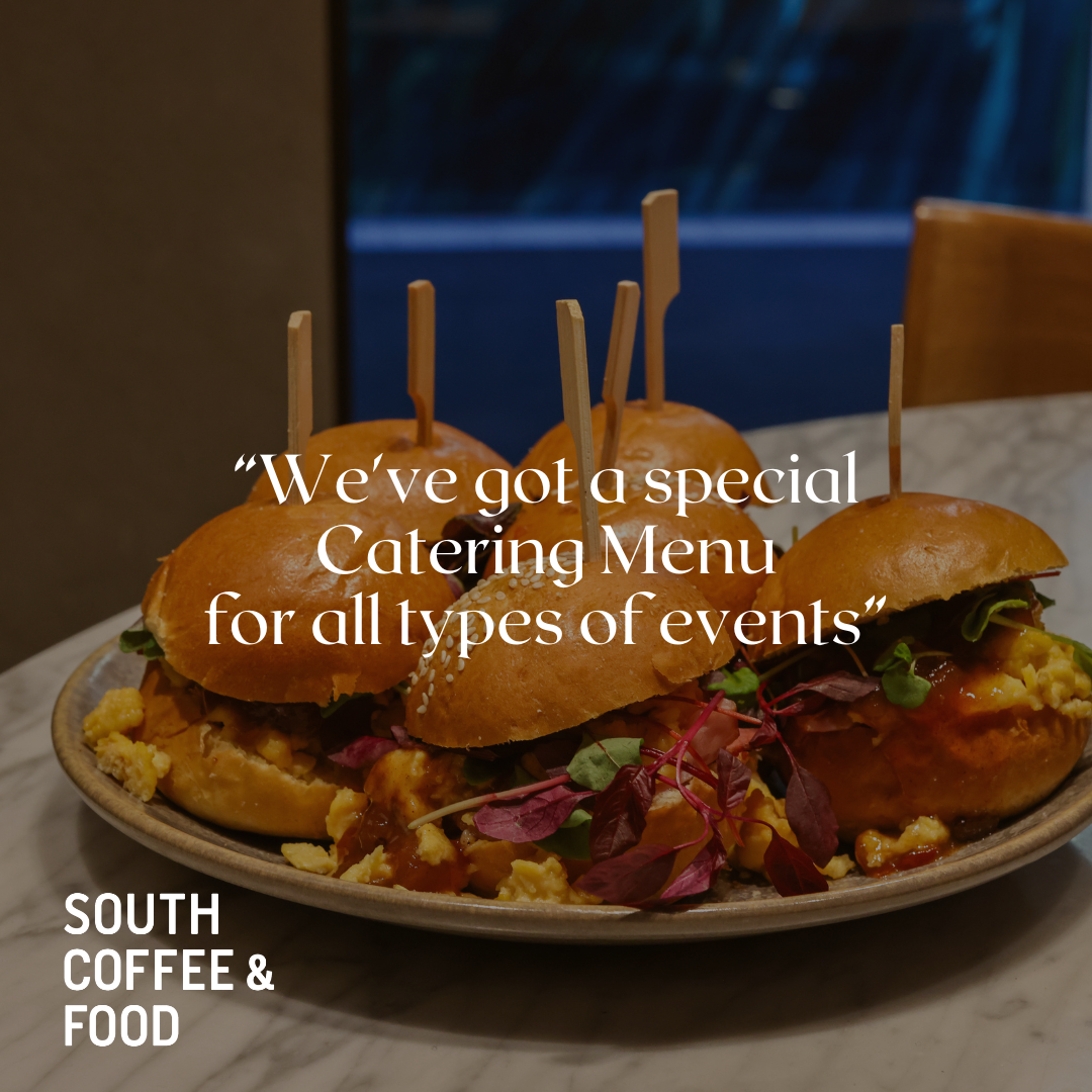 Menu, South Coffee & Food