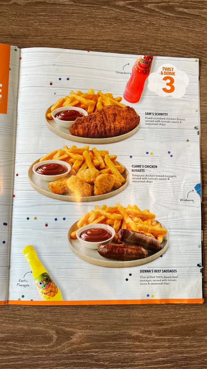 Menu, RASHAYS - Logaholme Hyperdome