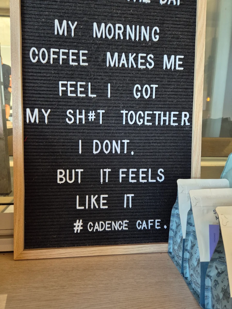 Menu, Corn Street