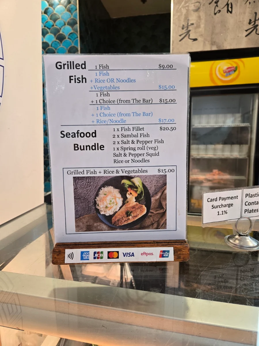 Menu, Little Chinese Kitchen