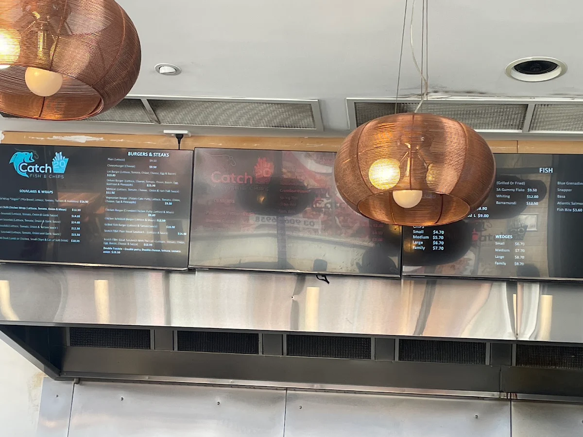 Menu, Catch 20Two