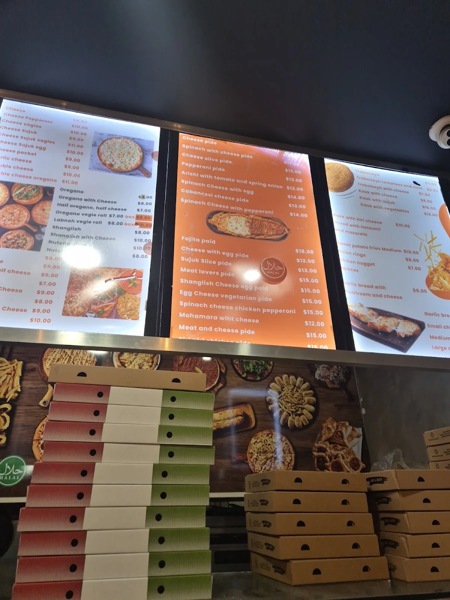 Menu, Marosh Bakery Cafe