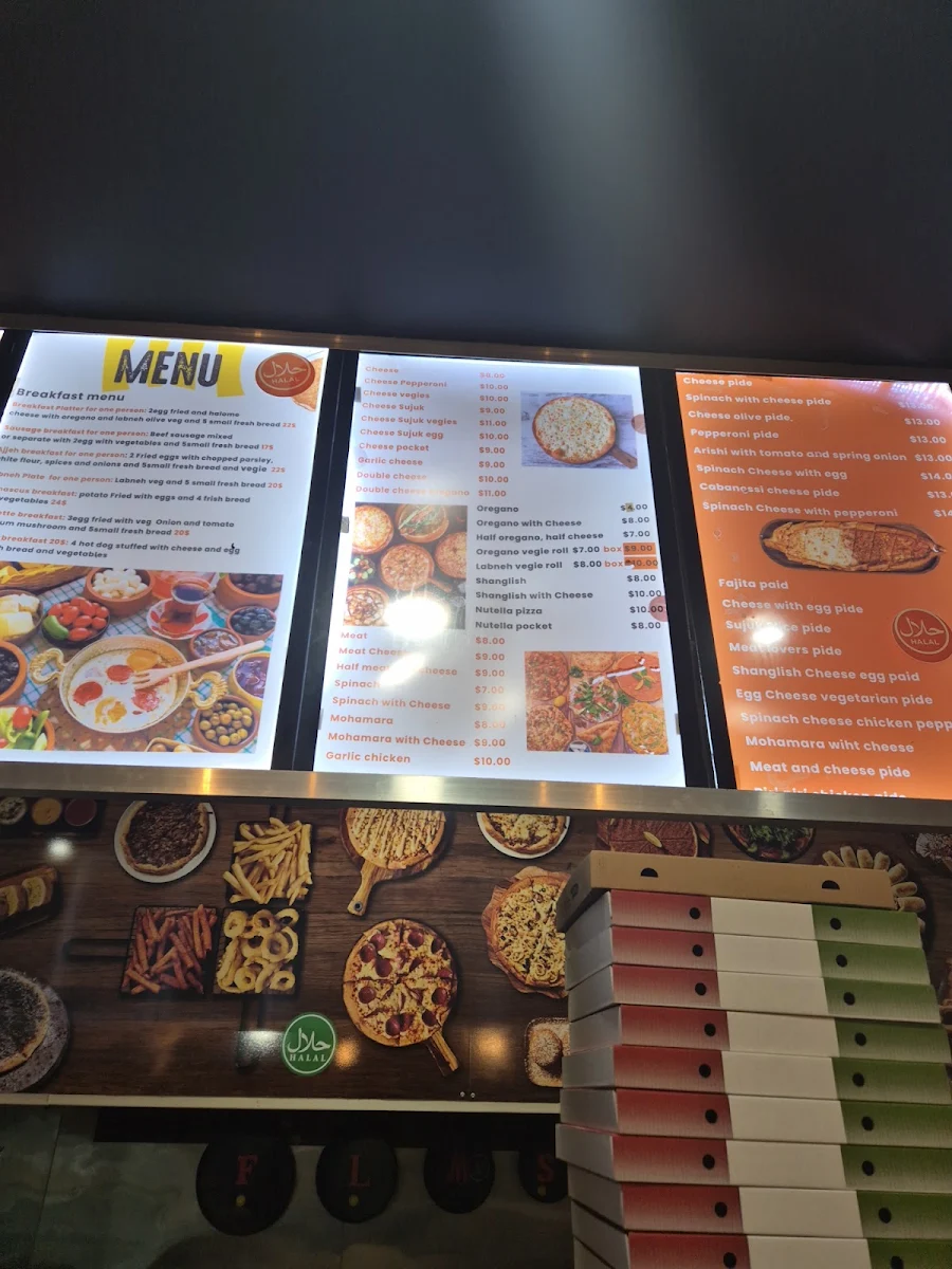Menu, Marosh Bakery Cafe