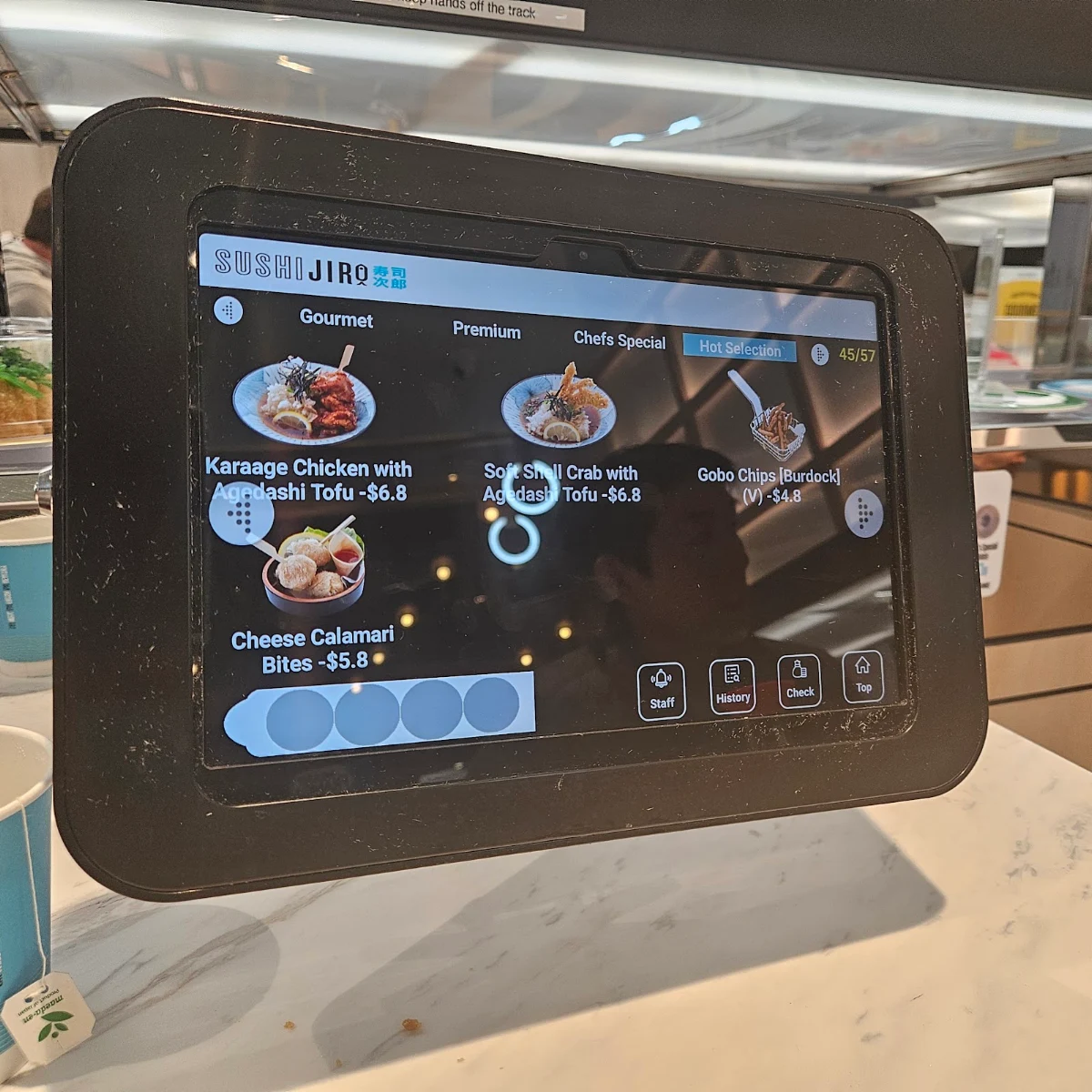 Menu, Sushi Jiro Emporium