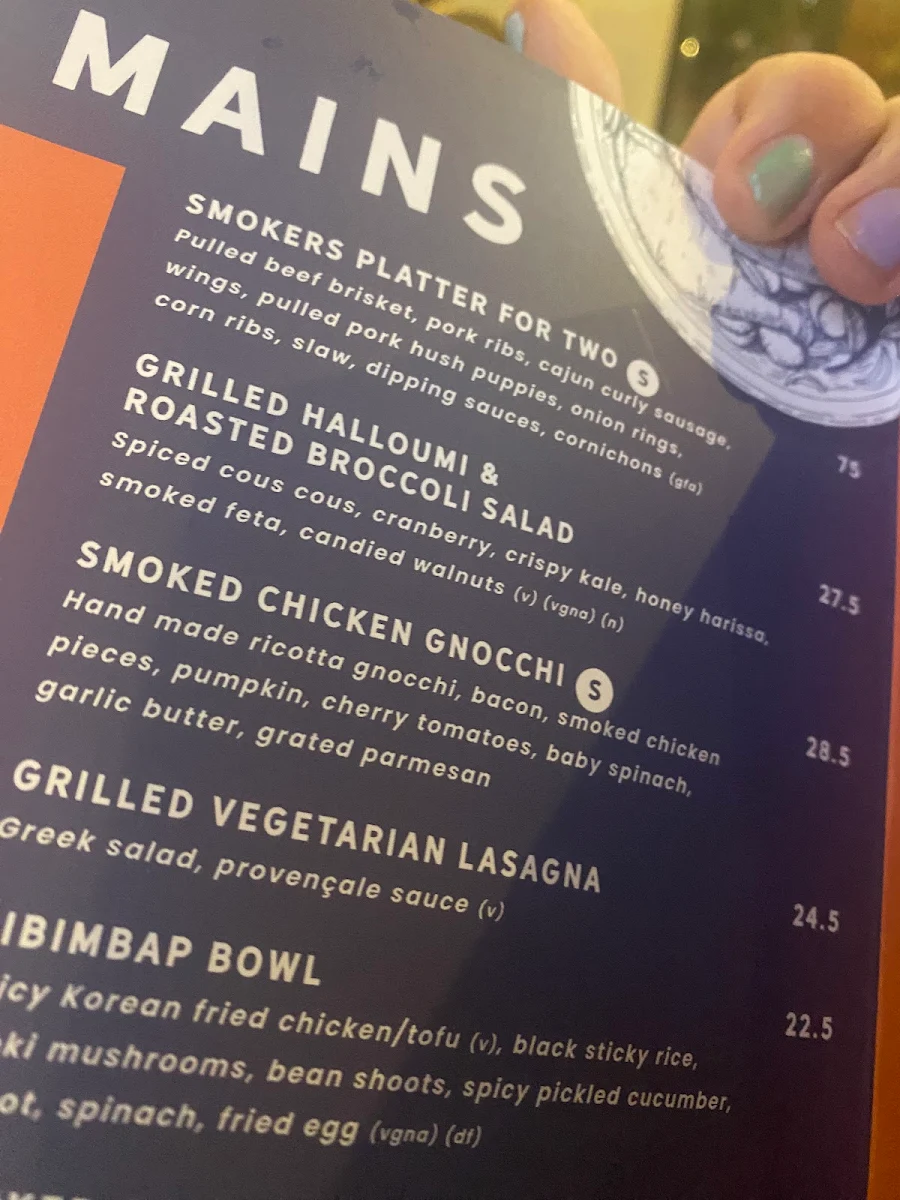 Menu, Toormina Hotel