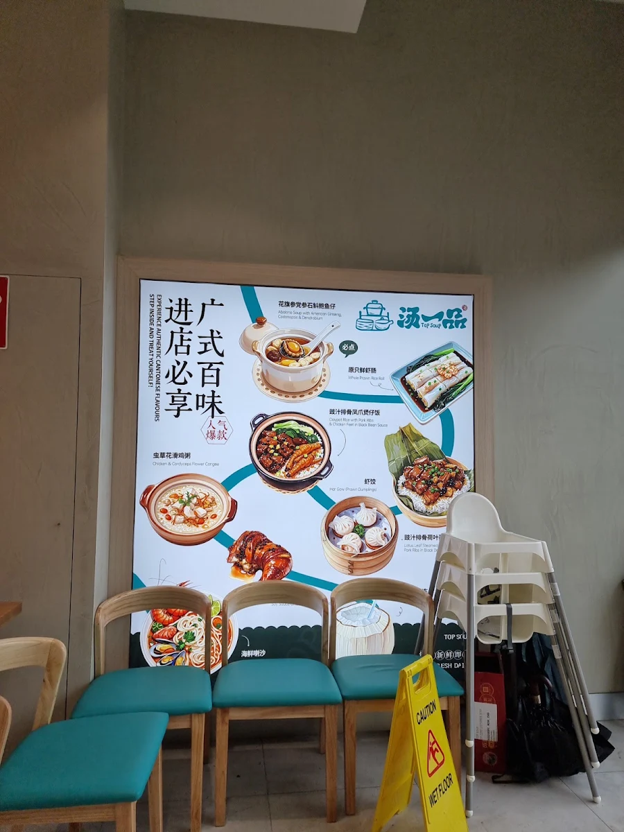 Menu, Top Soup