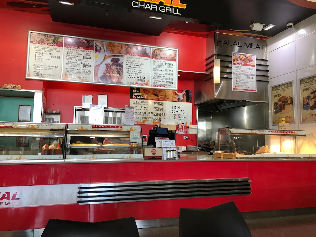 Menu, Mangal Char Grill
