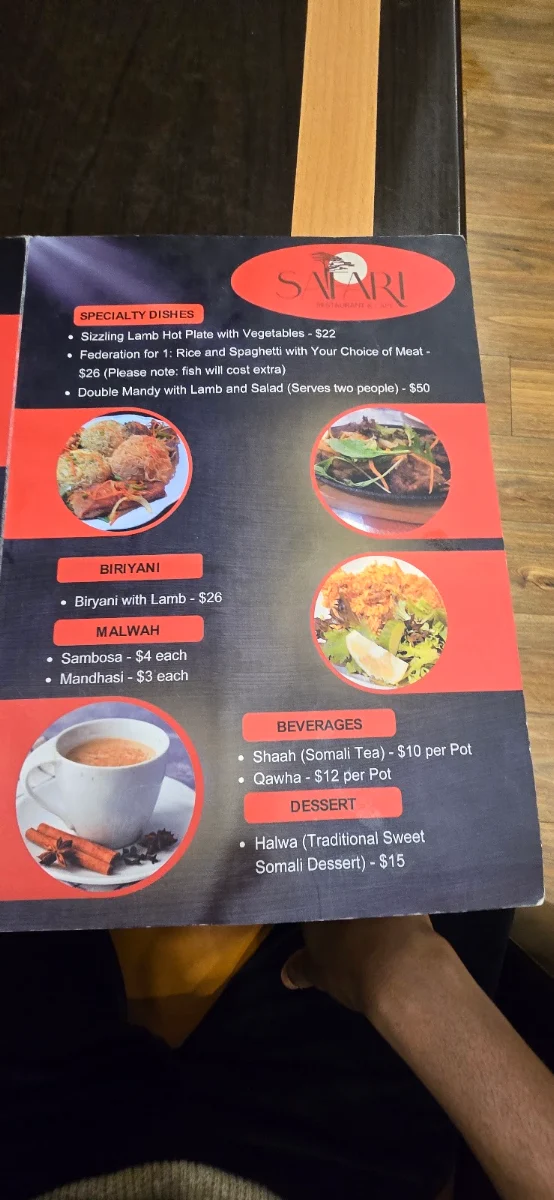 Menu photo 1