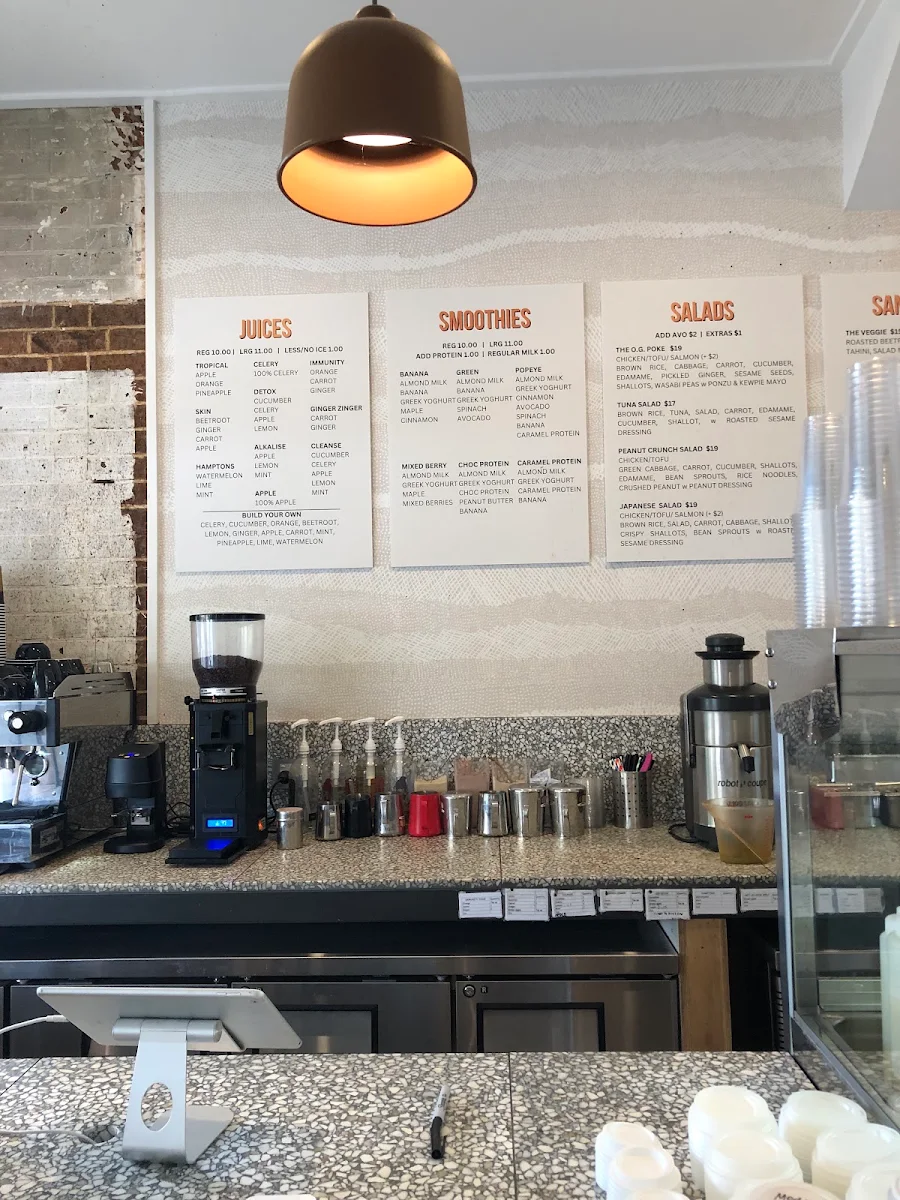 Menu, Bite & Brew Mudgee