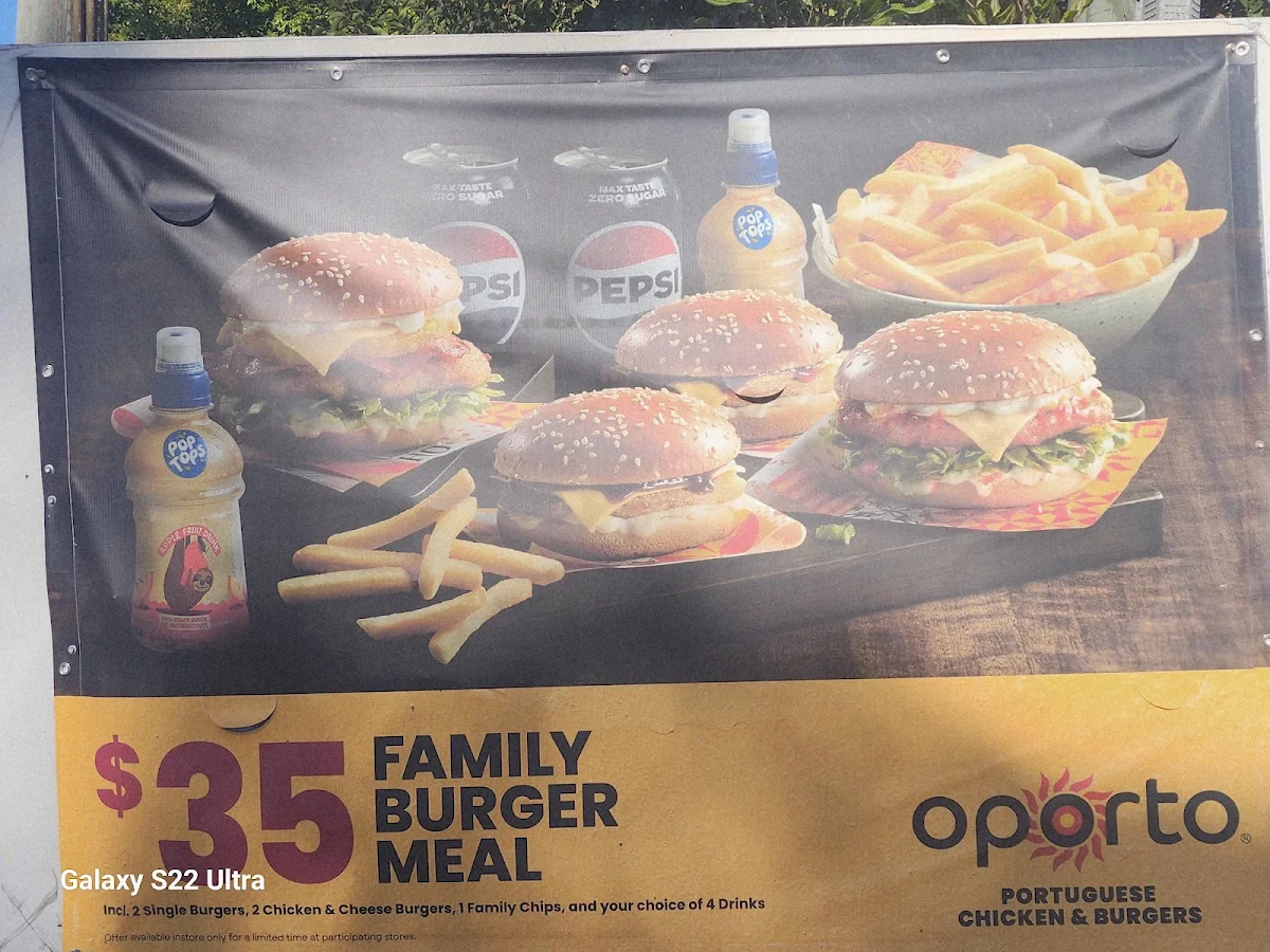 Menu, Oporto Dural