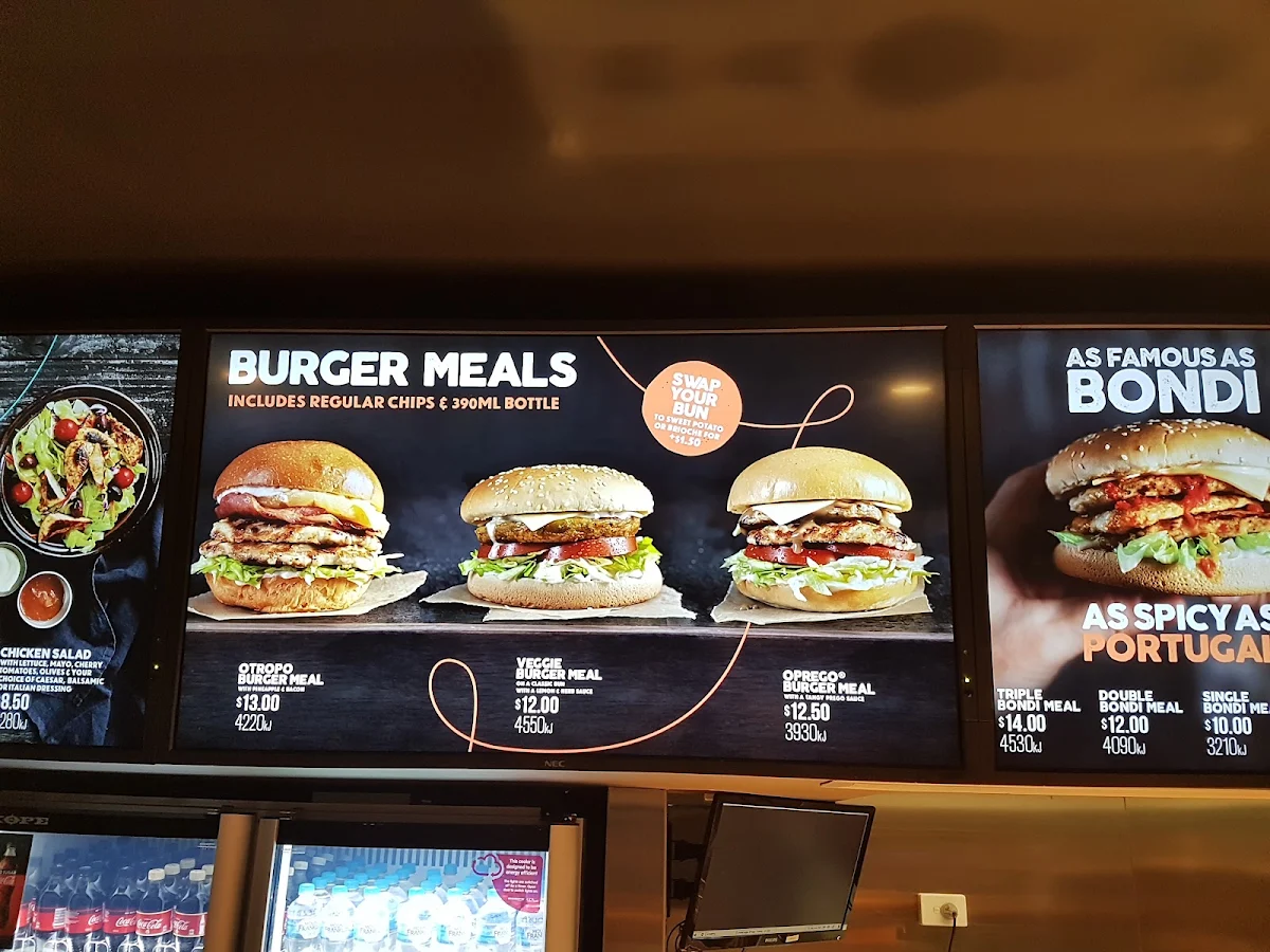 Menu, Oporto Dural