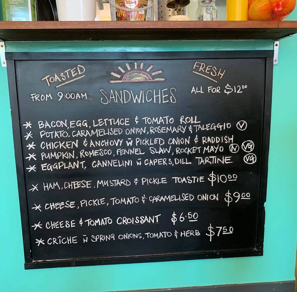 Menu, Big Elma