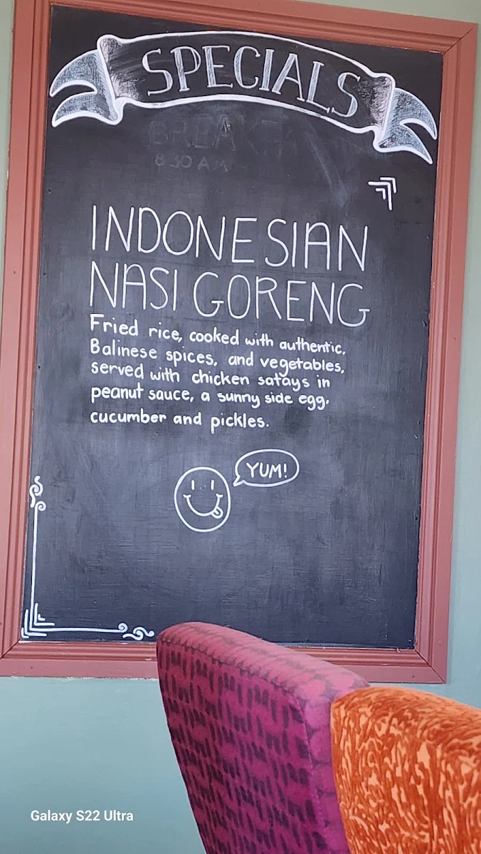 Menu, The Perfect Blend Coffee Cafe
