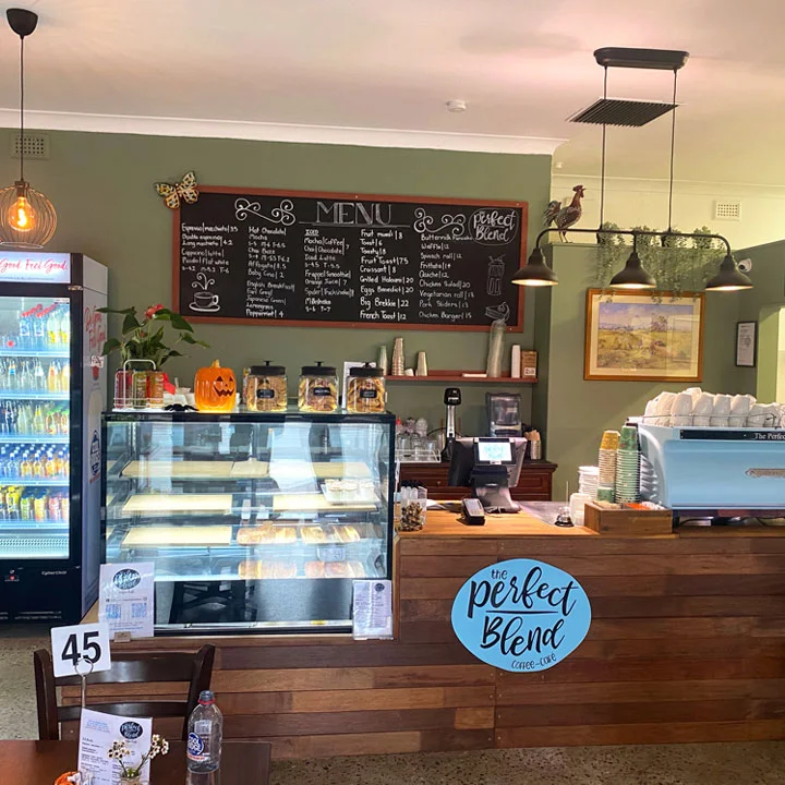 The Perfect Blend Coffee Cafe cover