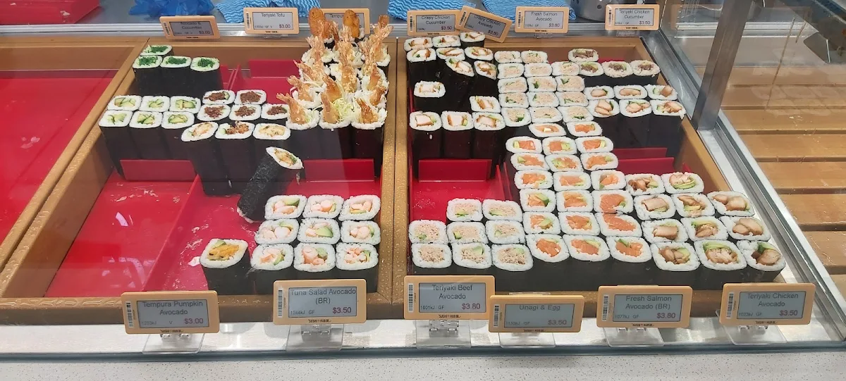 Menu, Sushi Hub Garden City