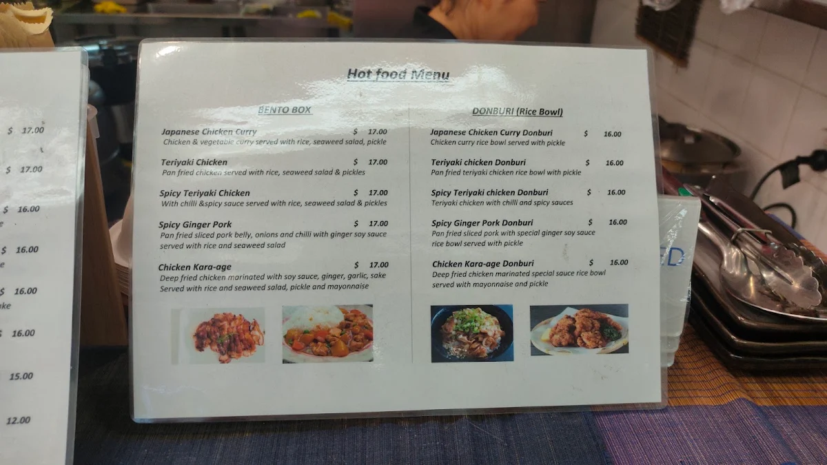 Menu, Sushi Otaku