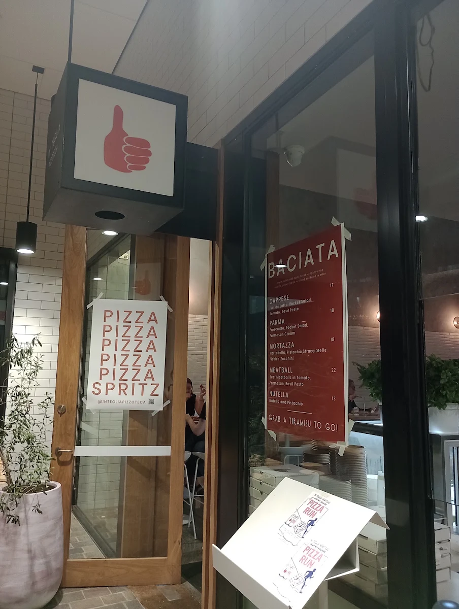 Menu, PIZZOTECA