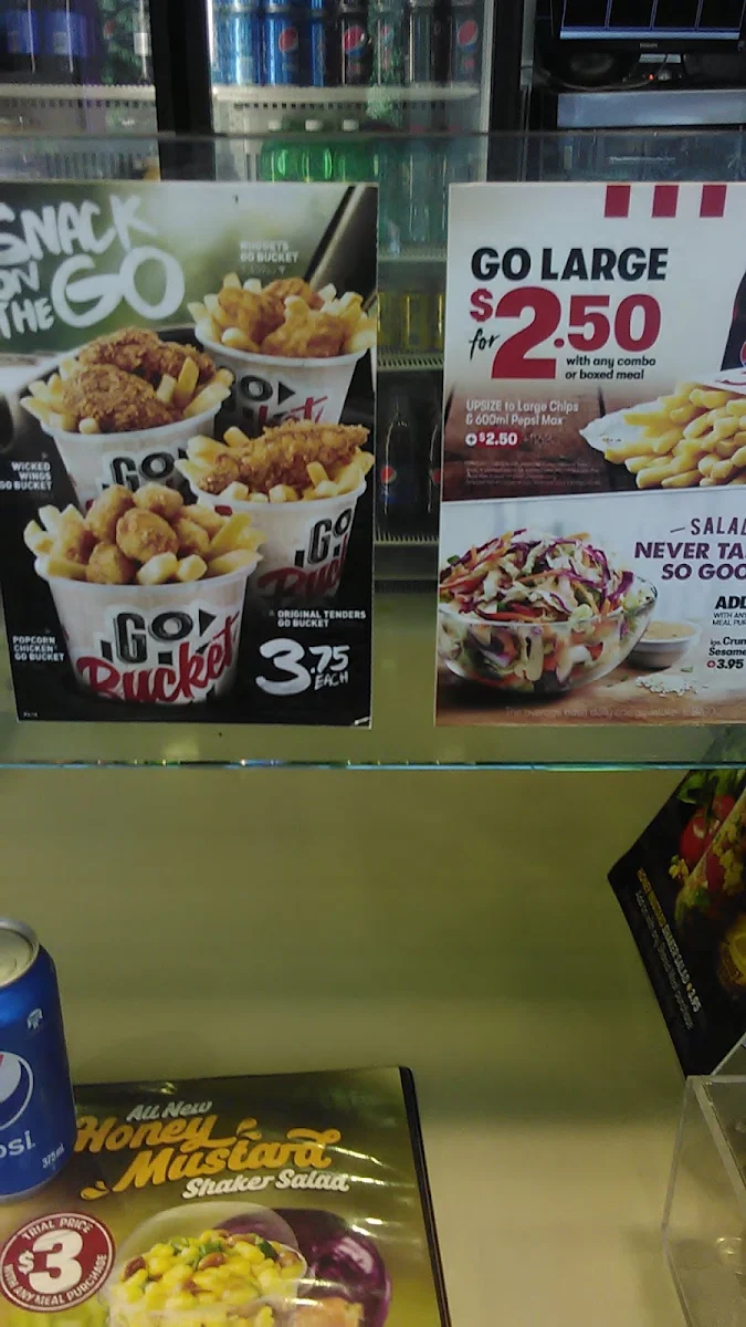 Menu, KFC Dulwich Hill