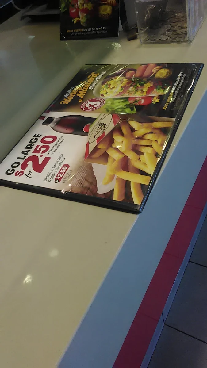 Menu, KFC Dulwich Hill