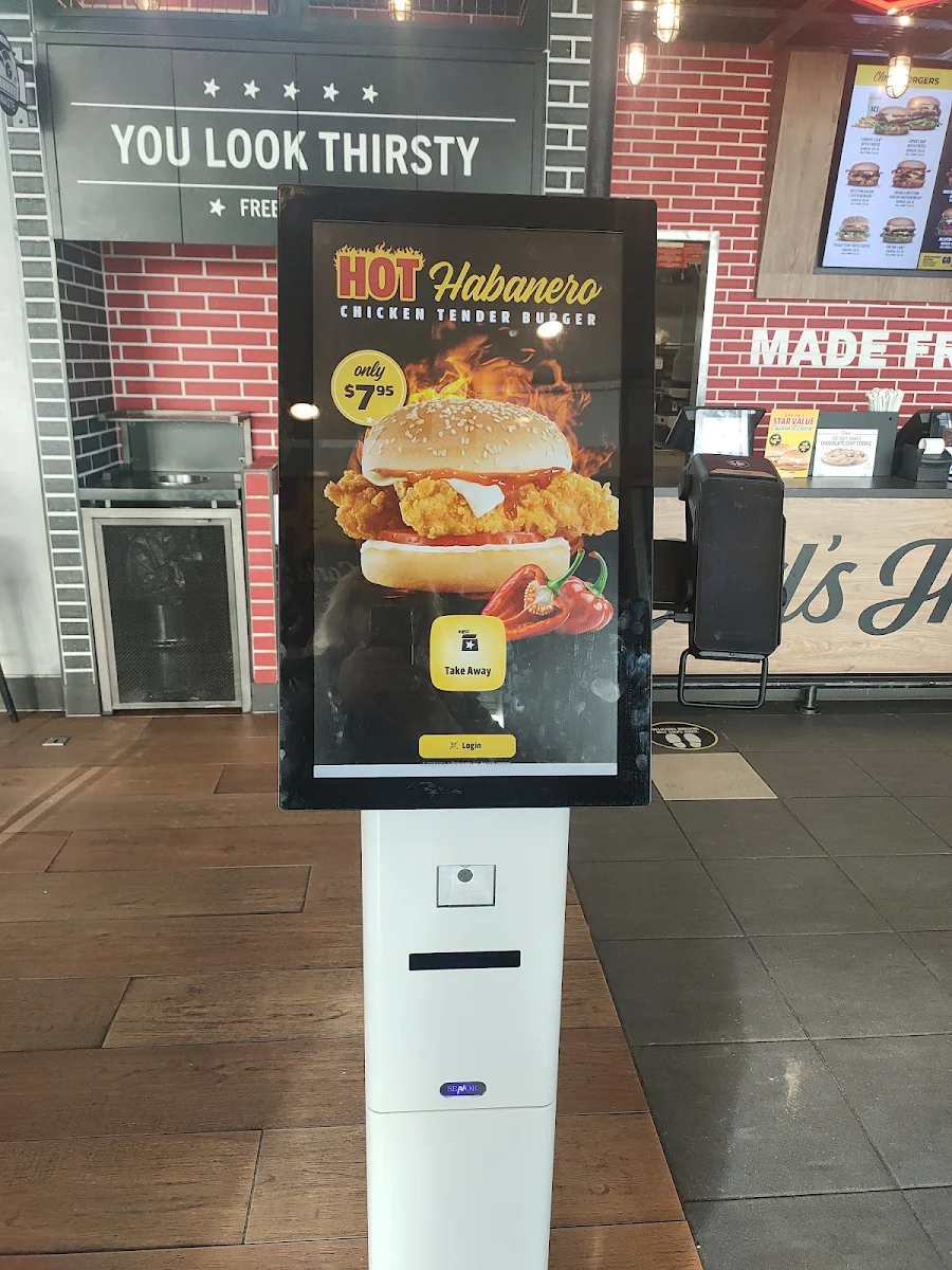 Menu, Carl's Jr. Lyndhurst