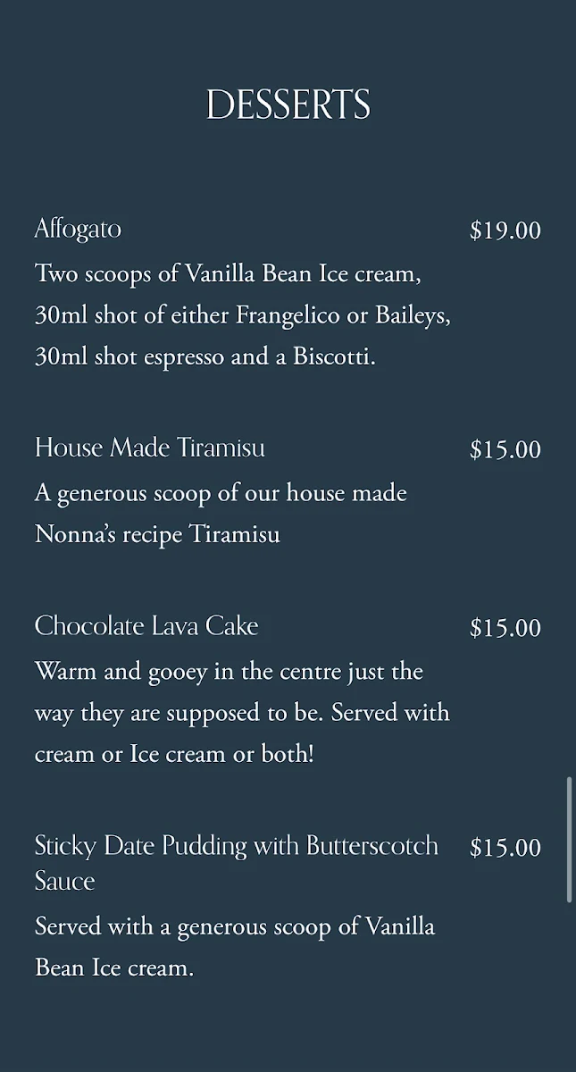 Menu, Everything's Better With Wine