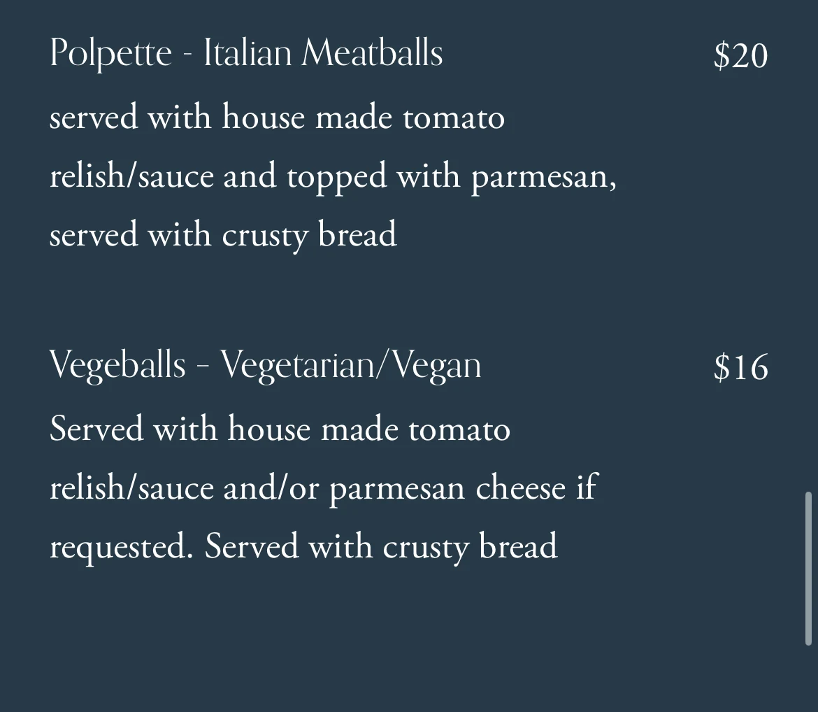 Menu, Everything's Better With Wine