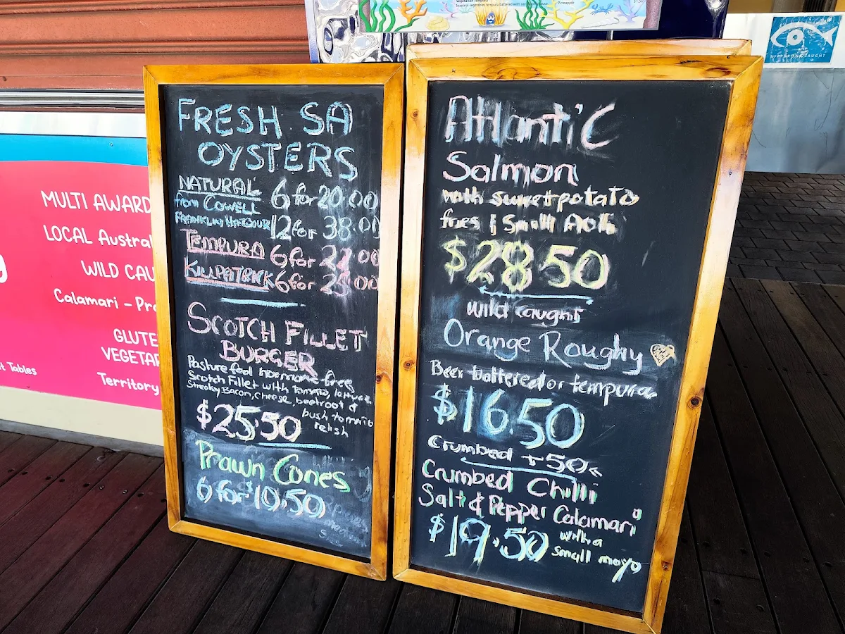 Menu, Frying Nemo