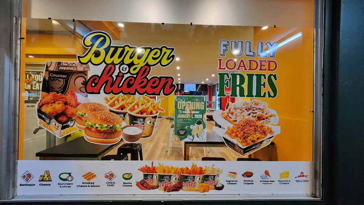 Menu, Potato Counter St Marys