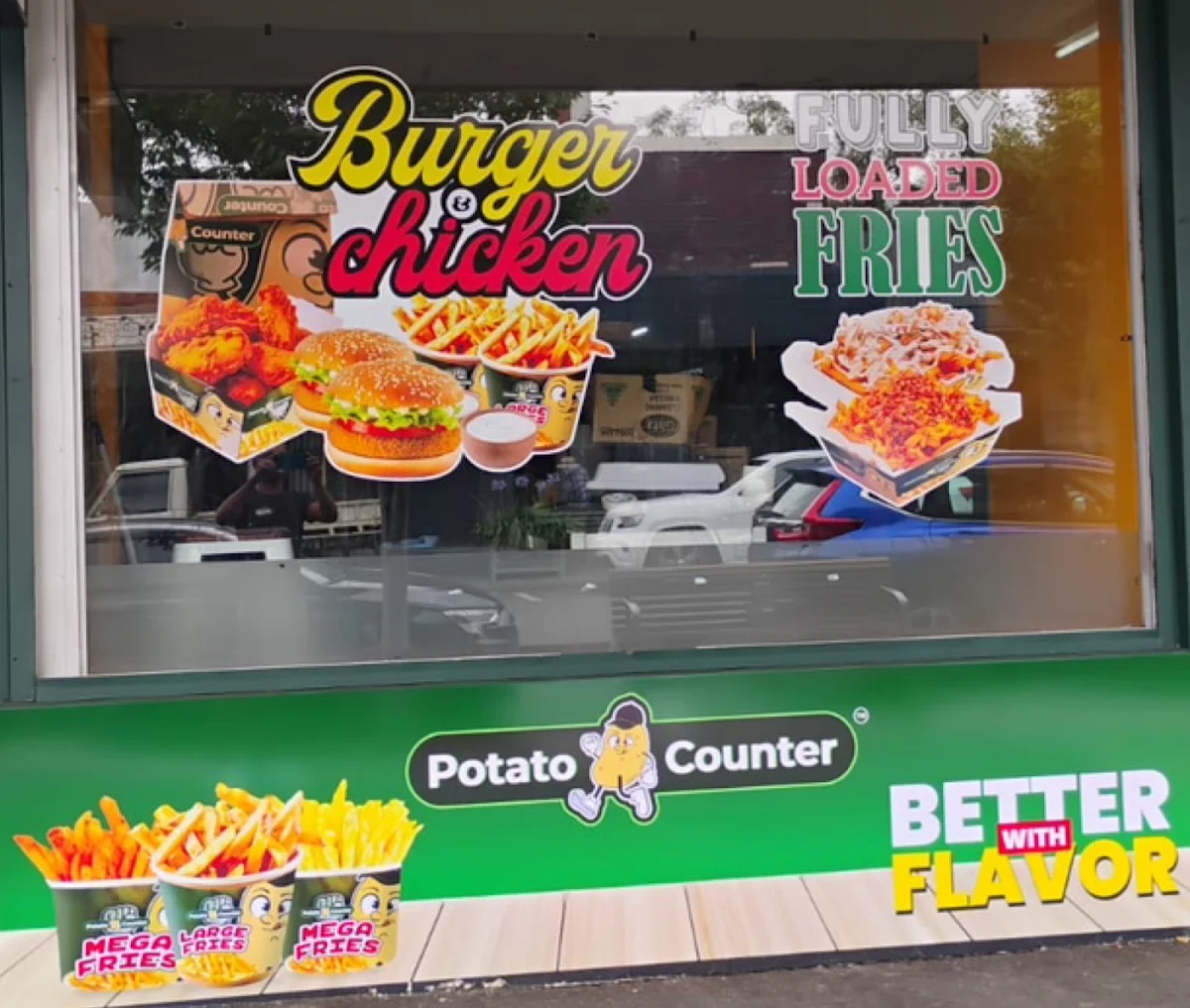 Menu, Potato Counter St Marys