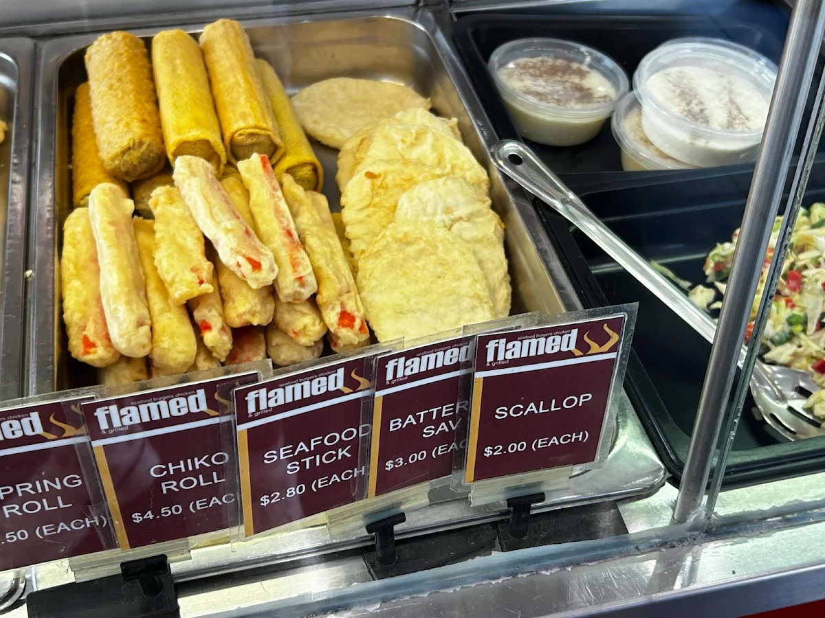 Food & drink, Flamed & Grilled Seafood