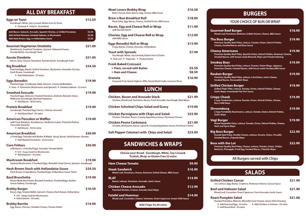 Menu photo 1