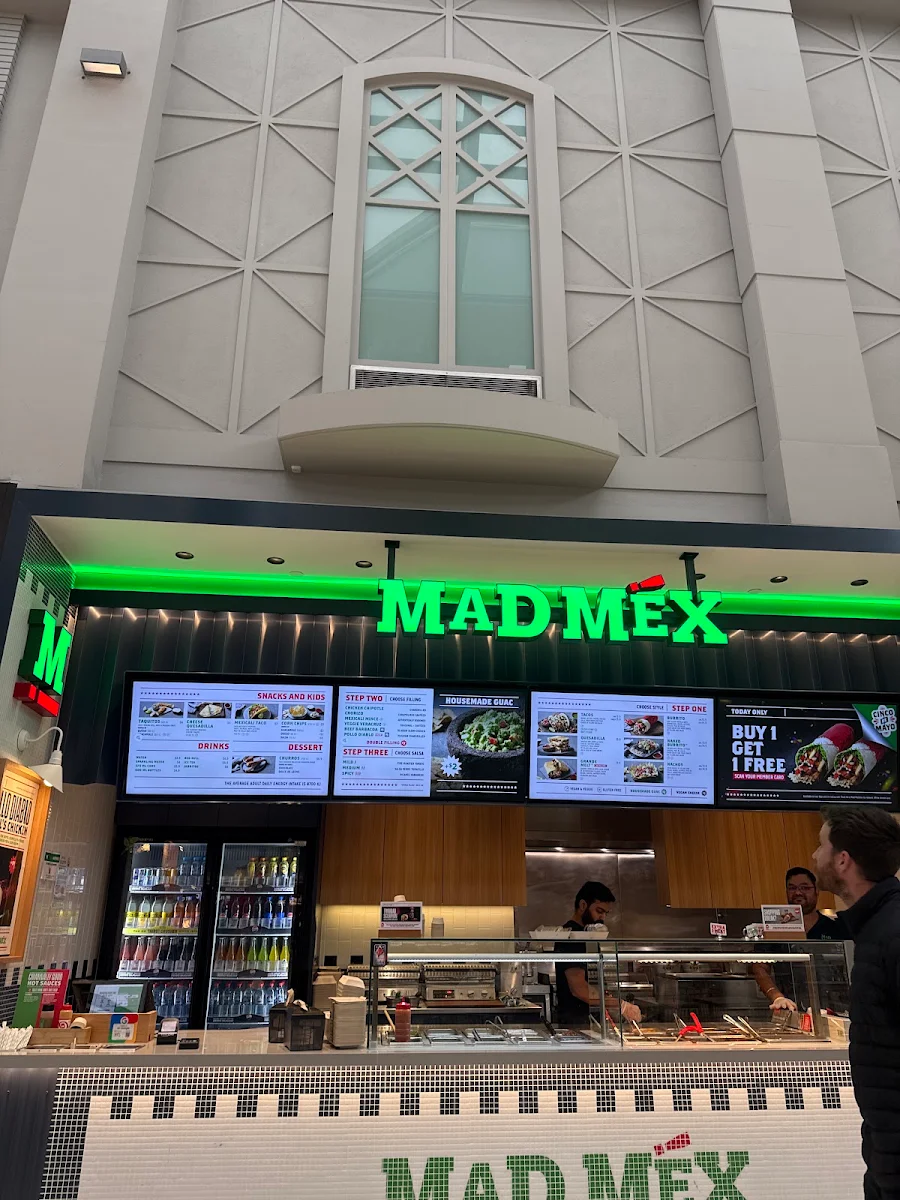 Menu, Mad Mex Werribee