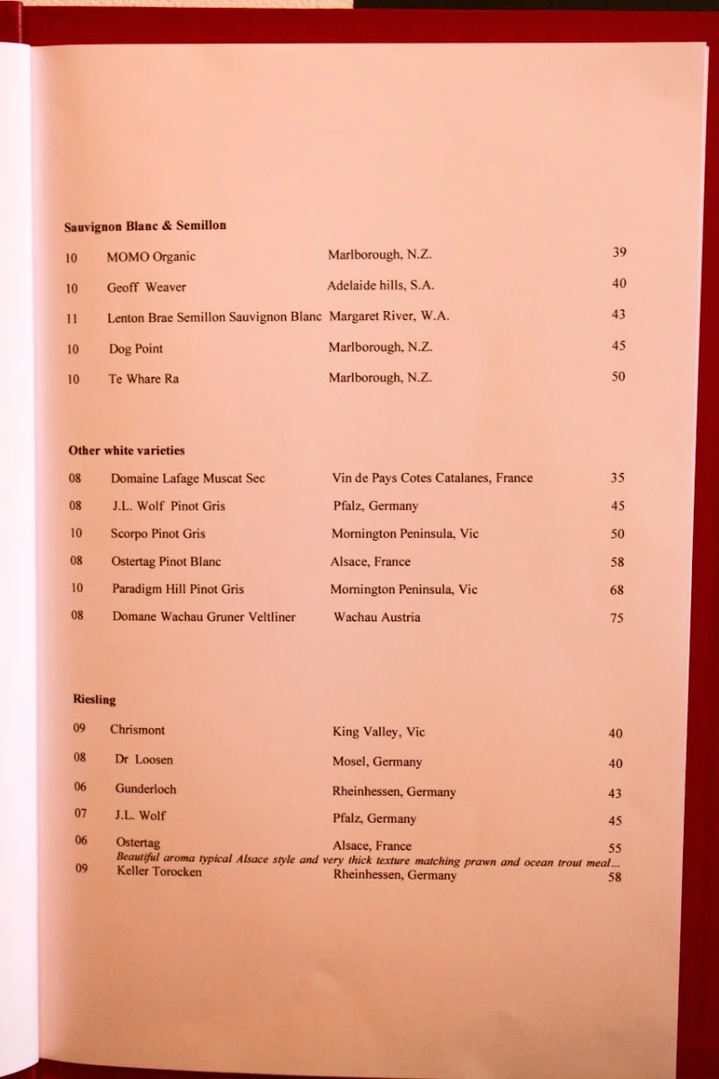 Menu, Eis Japanese Restaurant