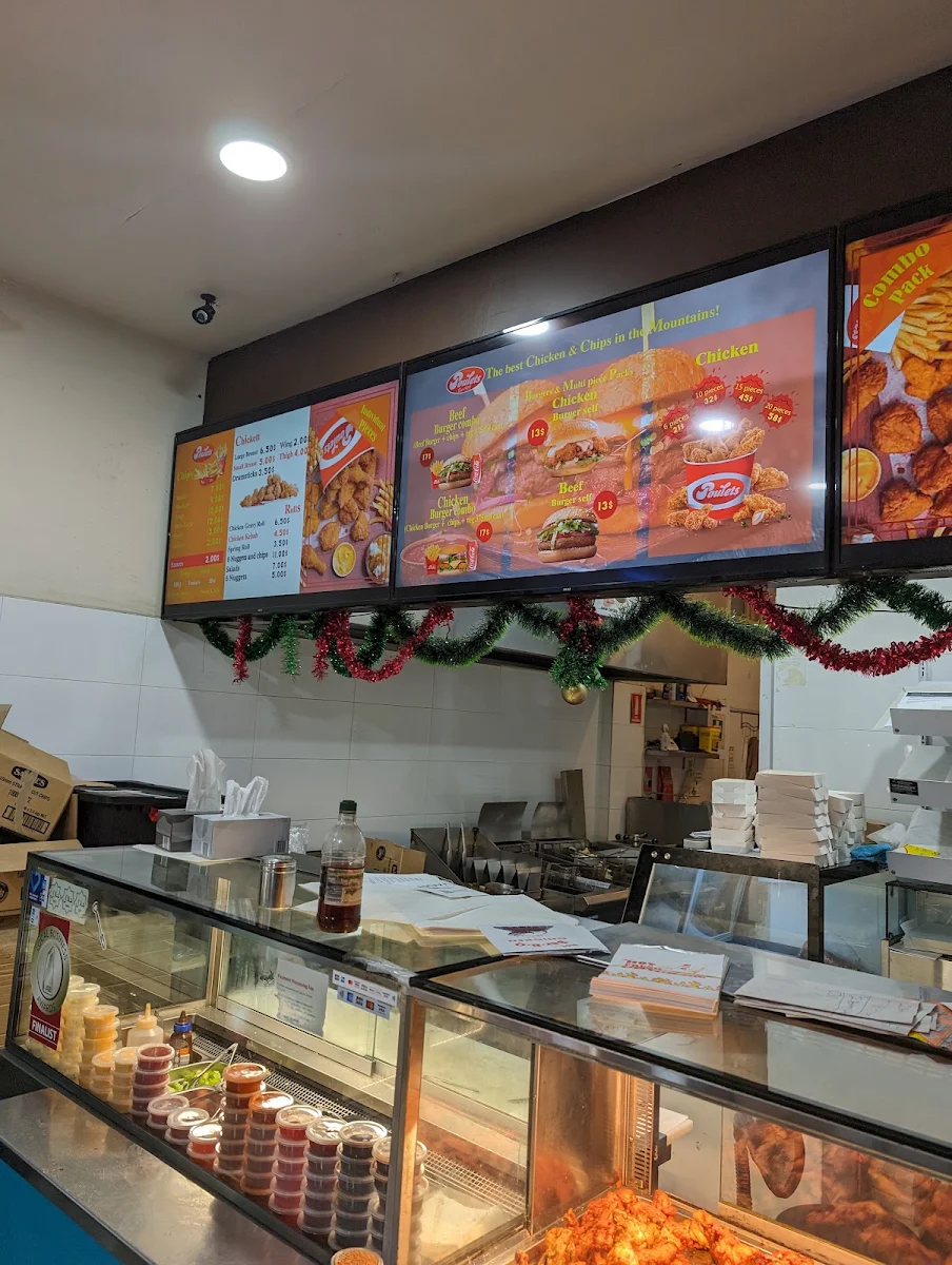 Menu, Poulets Chicken Express | Fine Dining Restaurant Katoomba