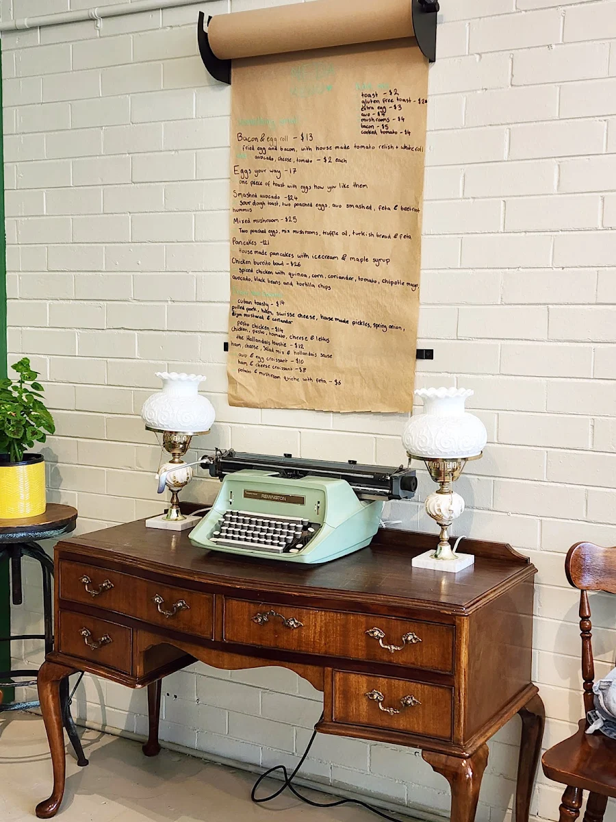 Menu, Neda cafe
