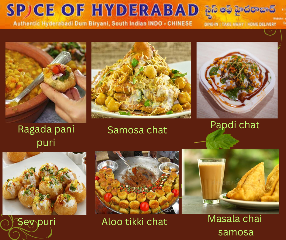 Menu, Spice of Hyderabad