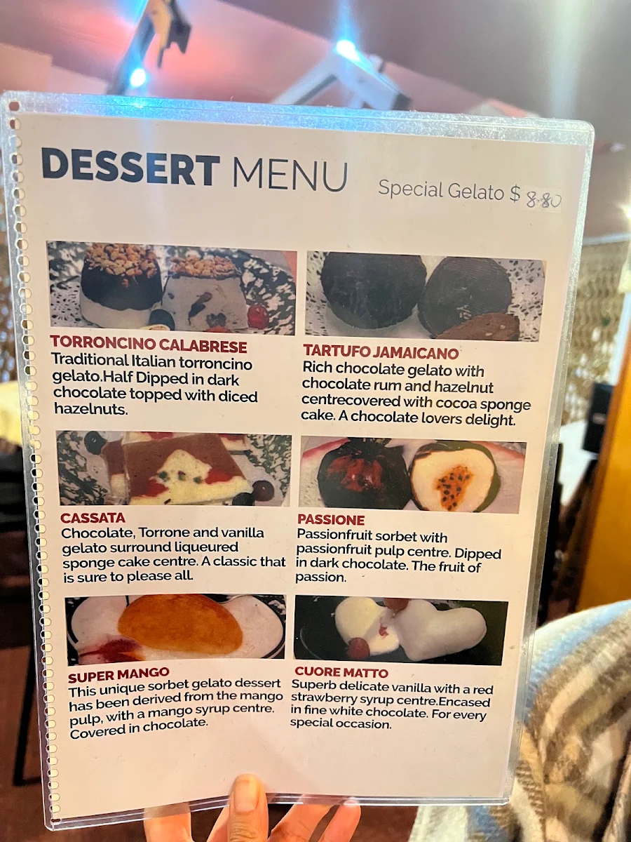 Menu, Choyan Restaurant