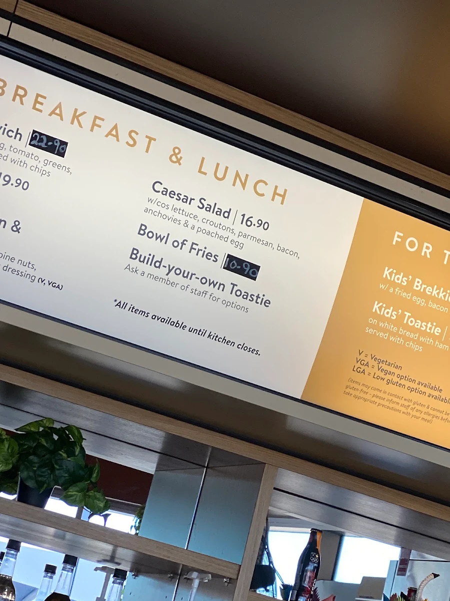 Menu, Farmhouse Ayr Coffee & Cafe