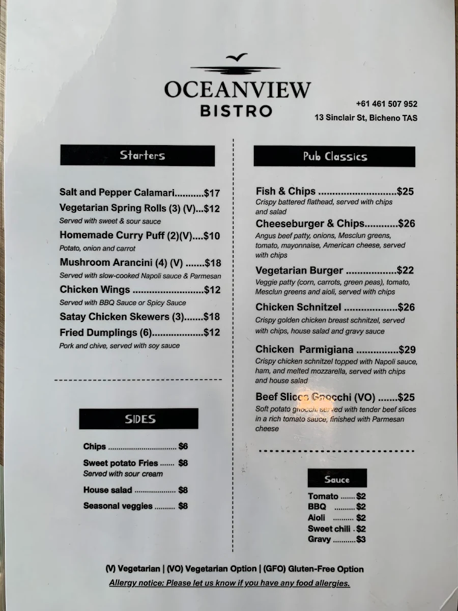 Menu photo 1