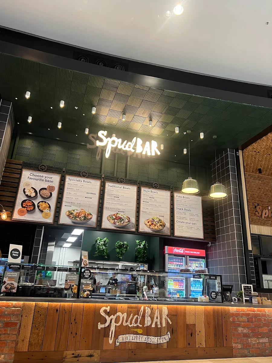 Menu, SpudBAR Woodgrove